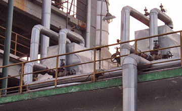 寿光诺盟化工厂硫酸管道电伴热项目