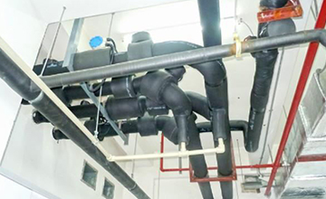 四川合力中达机电冷库防冻管的排水管保温